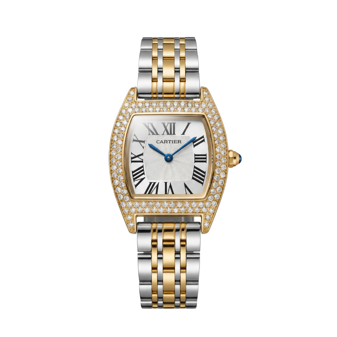 Cartier Cristal Gold and silver pour femme