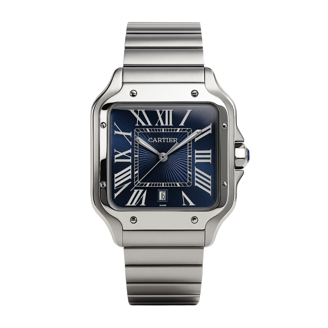 Cartier Dial Blue