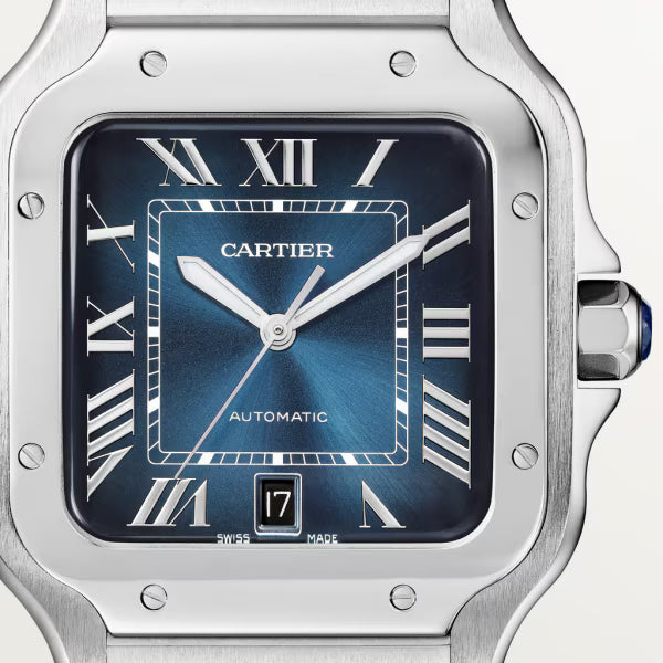 Cartier Santos Blue
