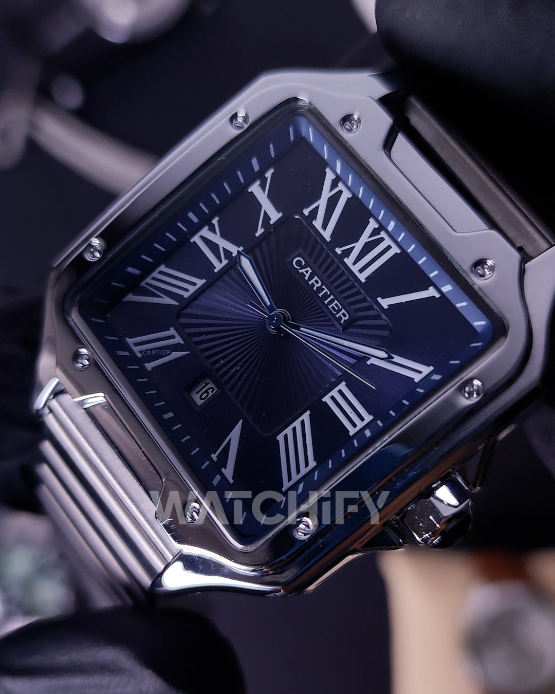 Cartier Dial Blue